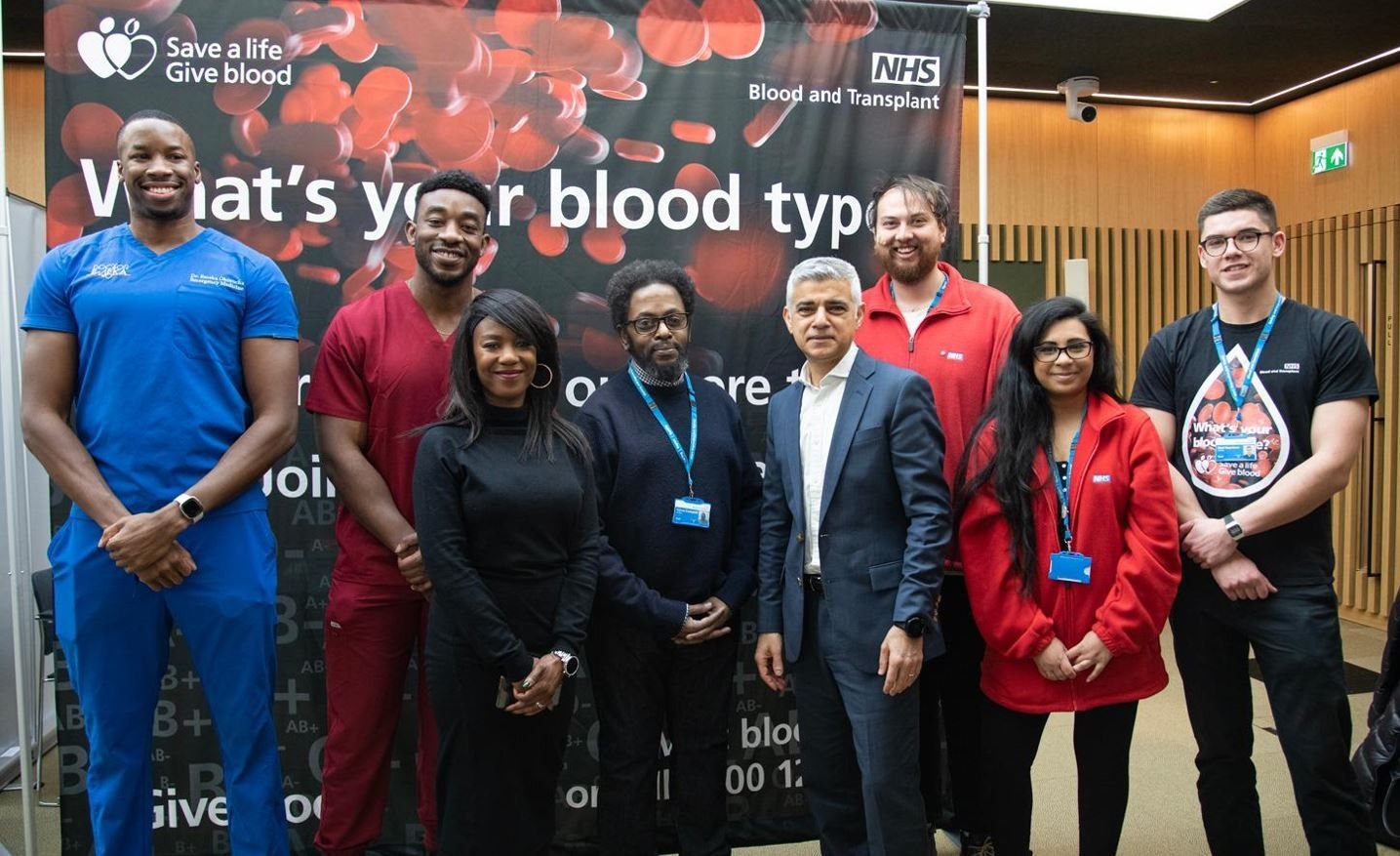 Sadiq Khan urges Londoners to donate blood and save lives