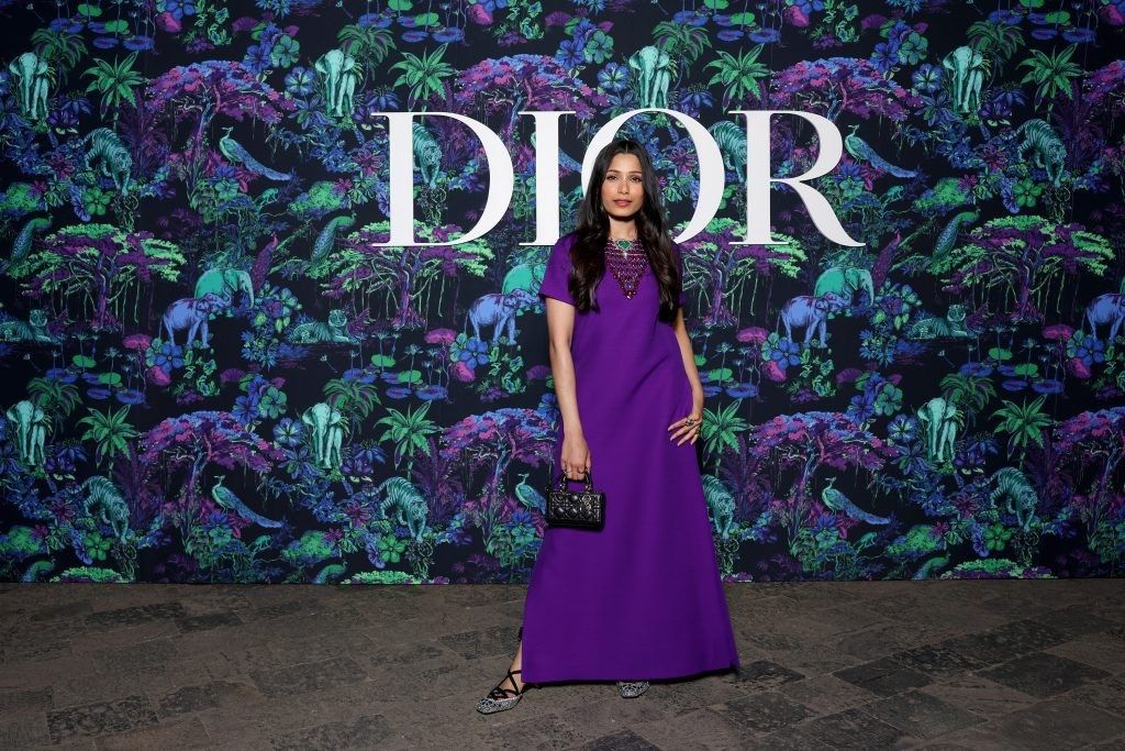 Simone Ashley, Poorna Jagannathan, Freida Pinto dazzle at Dior Mumbai show – see photos