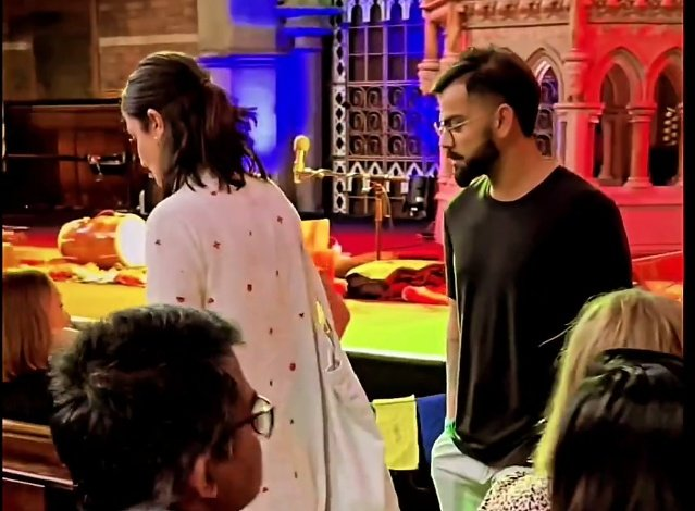 Virat and Anushka spend spiritual time in London