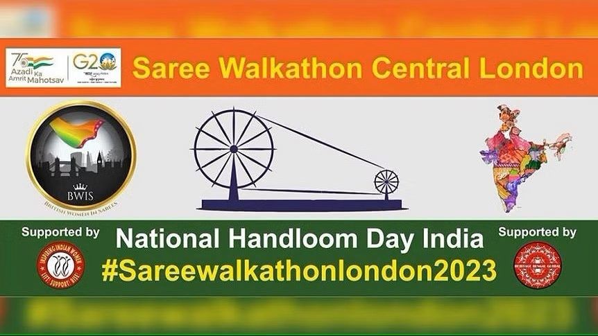 London gears up for ‘Saree Walkathon’ on National Handloom Day in August