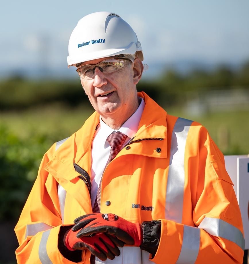 Leo Quinn: ‘What you do going forward matters, not where you start’ 1 LEAD Inset 1 Quinn T Pylon Visit 20.09.21 005