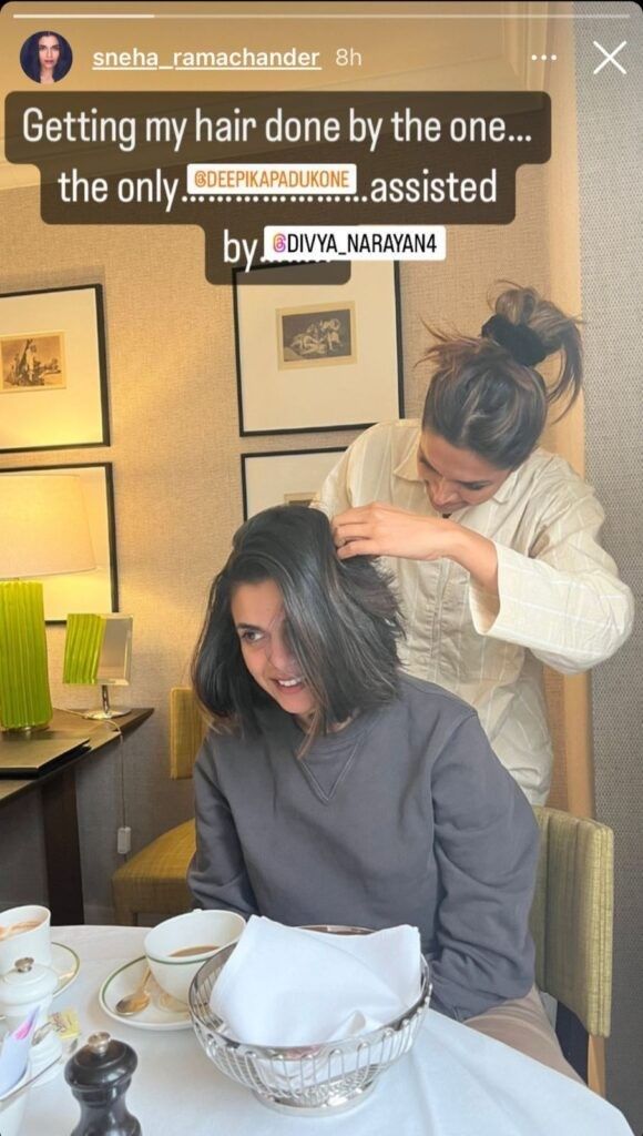 Deepika holidays with friends in London