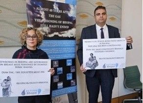 Stockport MP Navendu Mishra honours anniversary of Bhopal disaster