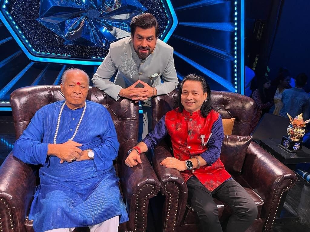 Pritam Singh: ‘I feel more fulfilled in my acting career‘ 1 Pritam sing on set of Bharat Ka Amrit Kalash with Pandita Hariprasad Chaurasia Kailash Kher 3
