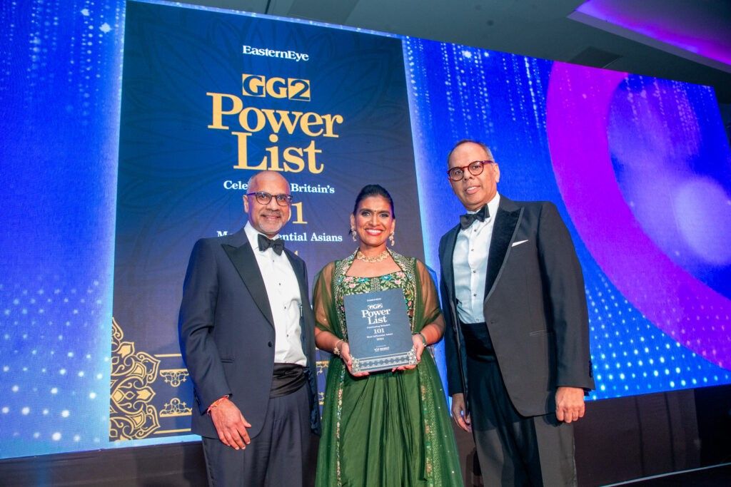 Lord Gadhia bags top honour at GG2 Leadership Awards