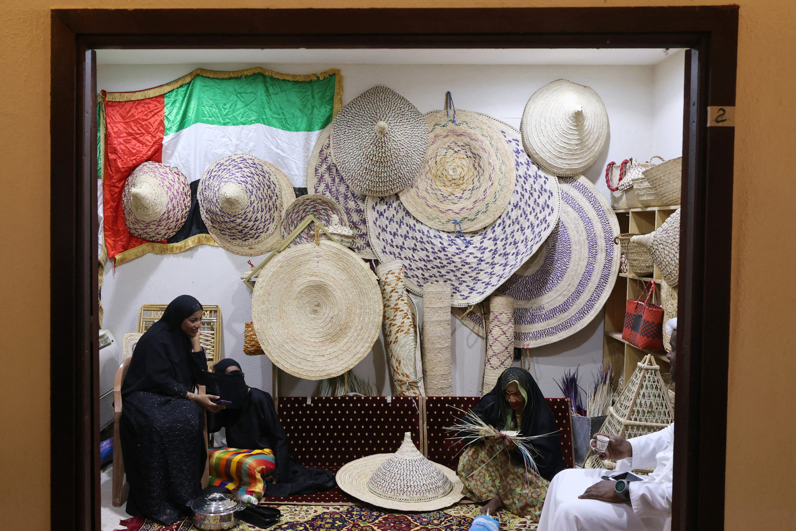 Emirati artisans fight to safeguard embroidery tradition called Al Talli