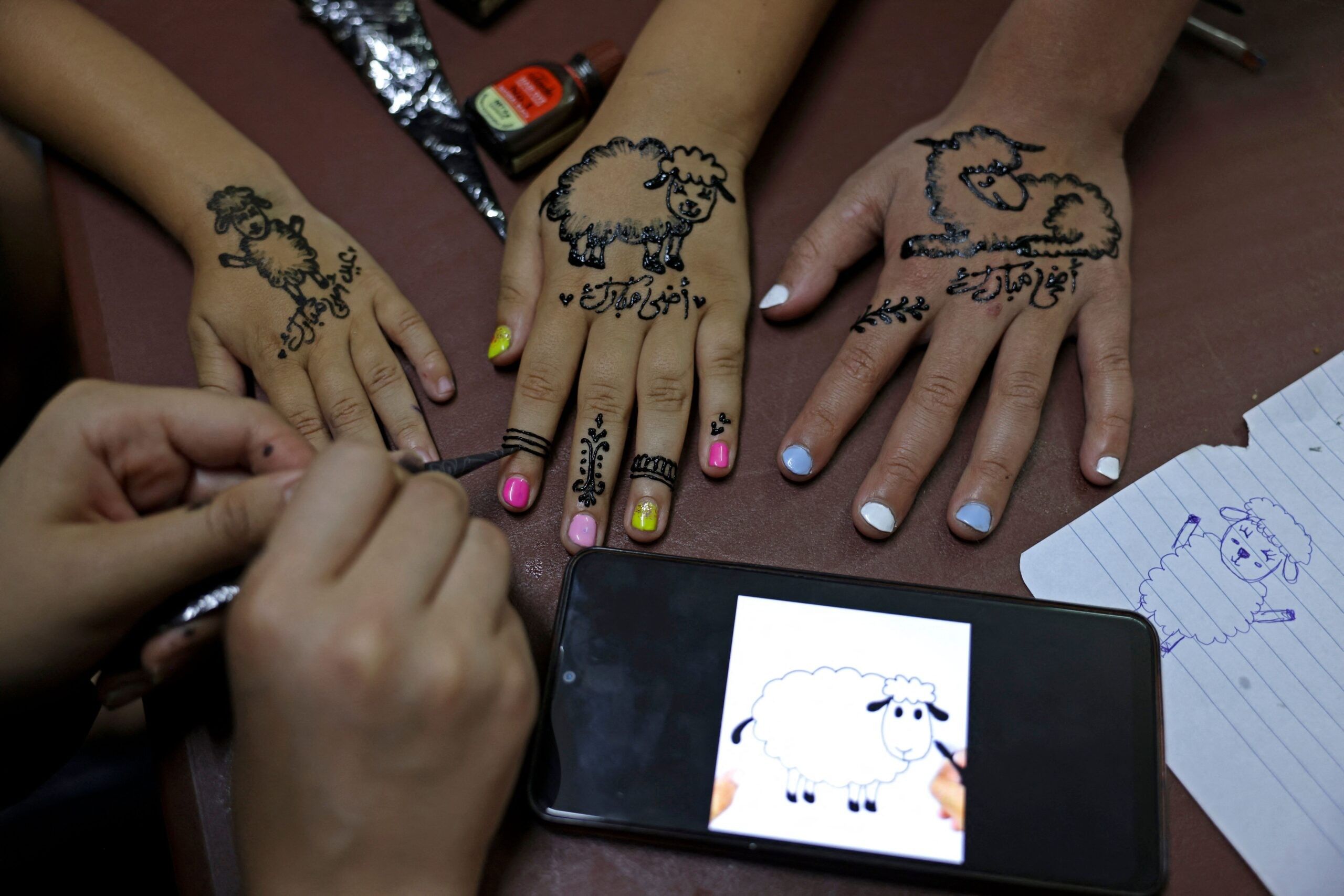 Ancient art of mehendi, an element of eid celebrations