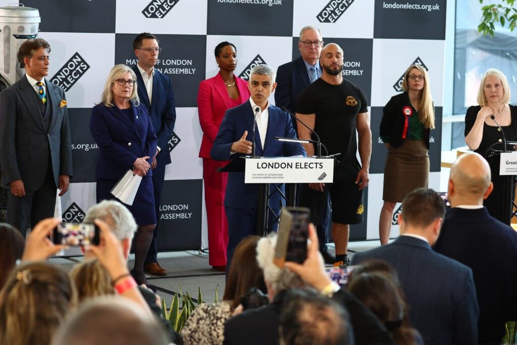 London rejected politics of hate, says Sadiq Khan