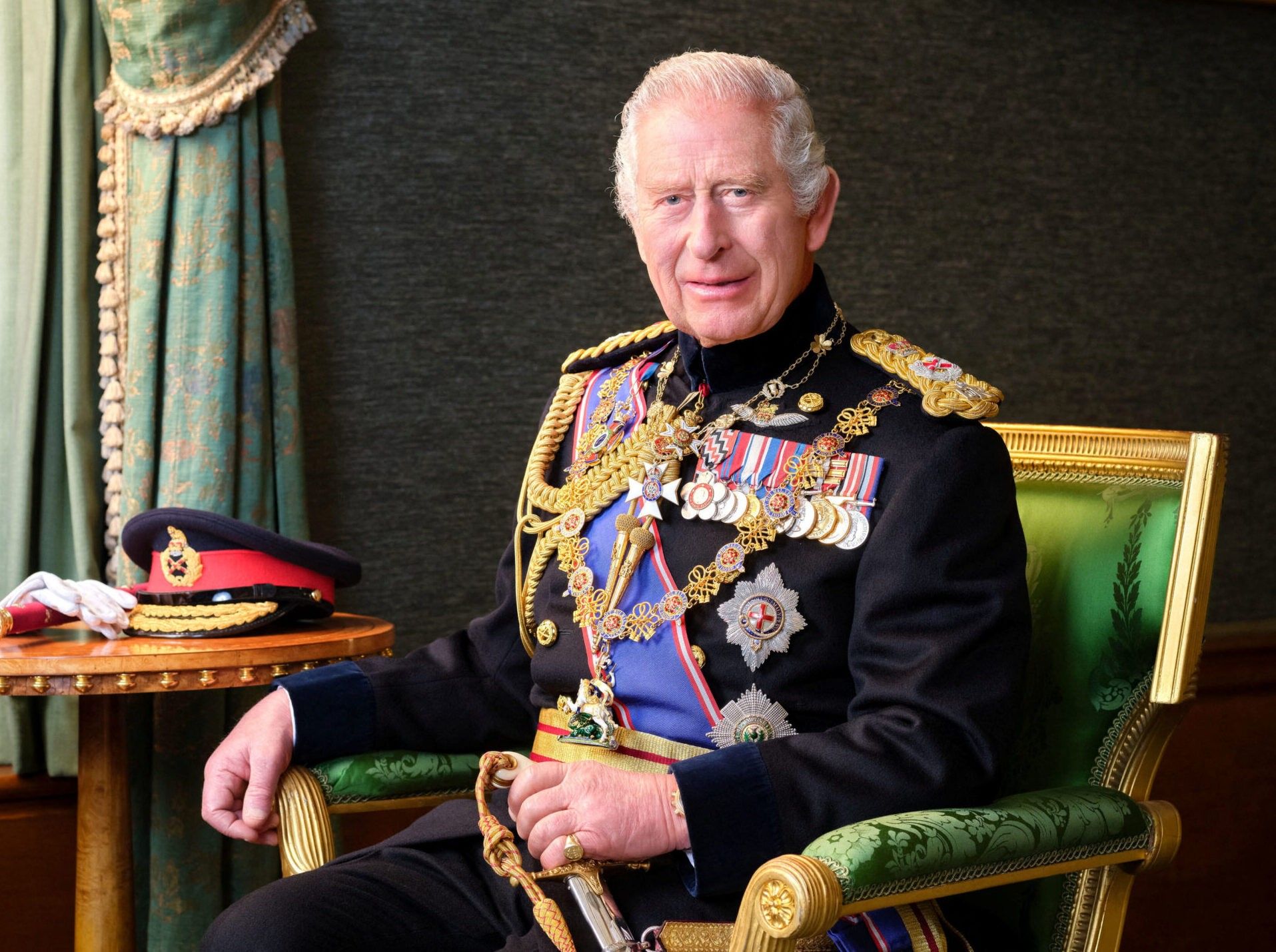 New portrait of King Charles released for Armed Forces Day - EasternEye